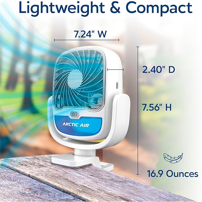 ❄️Aire Difusor-Dile adiós al calor 🌞con el Enfriador de Aire Evaporativo Portátil💨