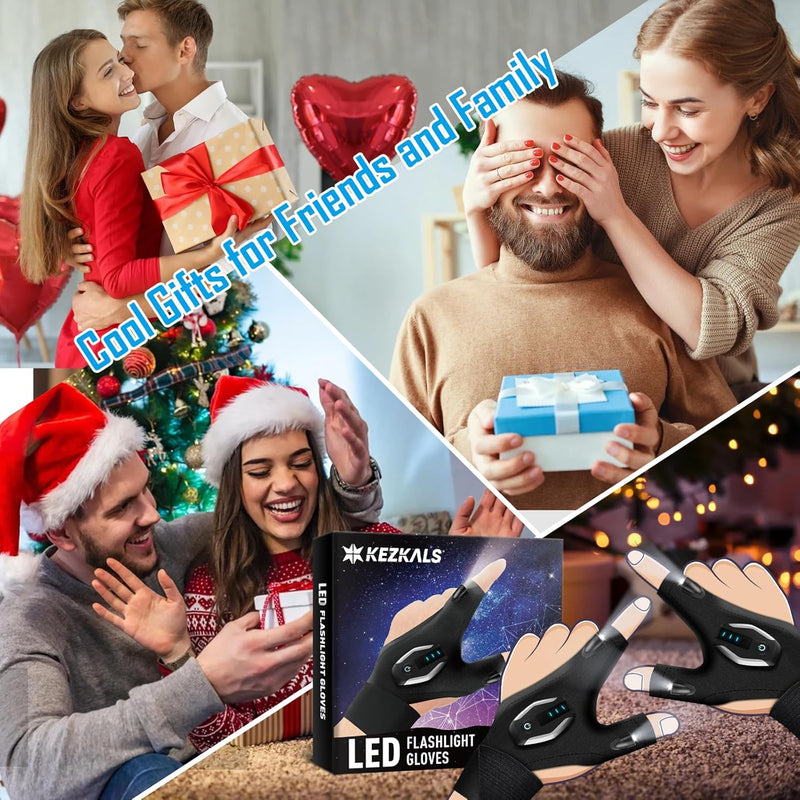 🔦 Guante Linterna Luz LED – ¡Ilumina tus manos y tu camino! 🙌