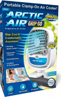 ❄️Aire Difusor-Dile adiós al calor 🌞con el Enfriador de Aire Evaporativo Portátil💨