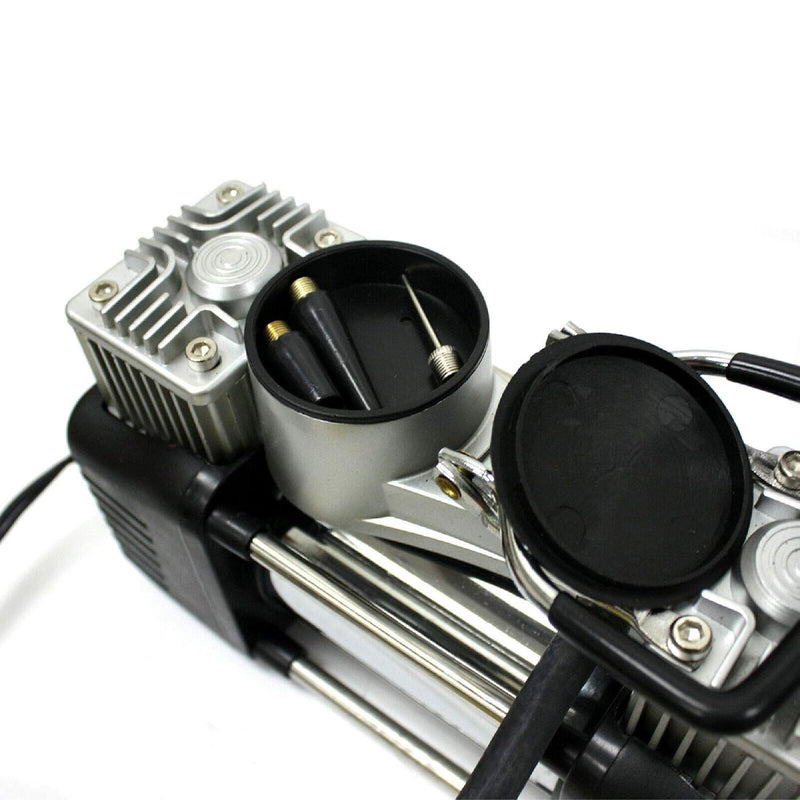 💪Compresor de Aire Portátil 4en1 12V — hecho para hombres que resuelven 💨