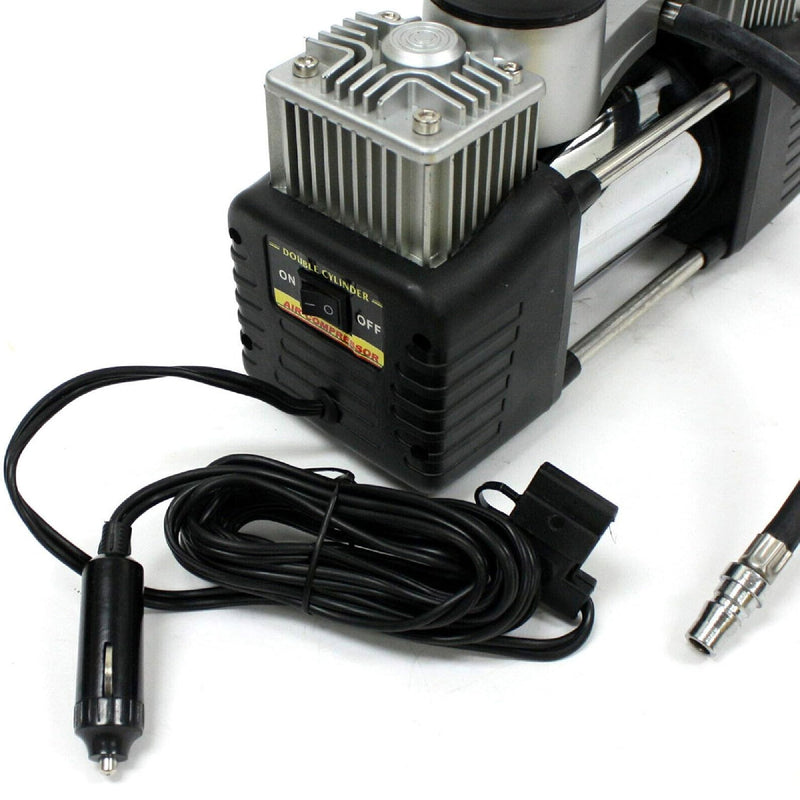 💪Compresor de Aire Portátil 4en1 12V — hecho para hombres que resuelven 💨