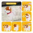 🐶Peluche  Perro Interactivo Electrónico-Compañía y Aprendizaje en un solo Juguete👧