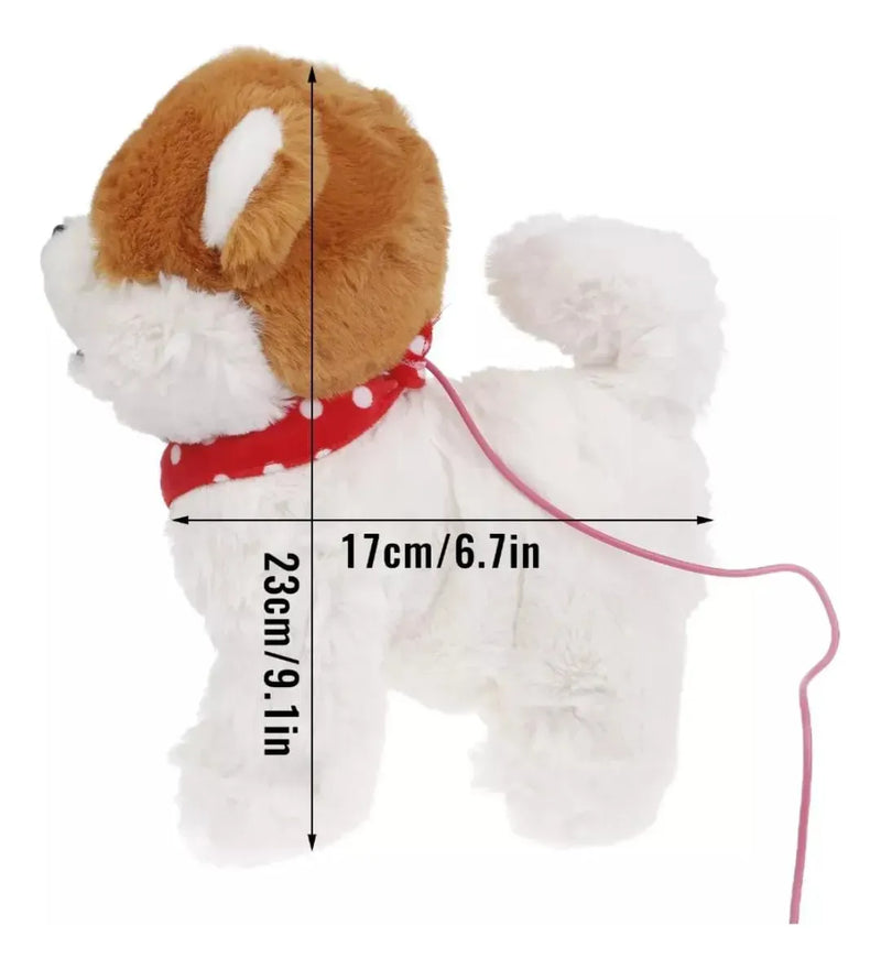 🐶Peluche  Perro Interactivo Electrónico-Compañía y Aprendizaje en un solo Juguete👧