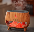 🌕💫 Lámpara de Sal Humidificadora — Armoniza tu ambiente y tu alma 🌿