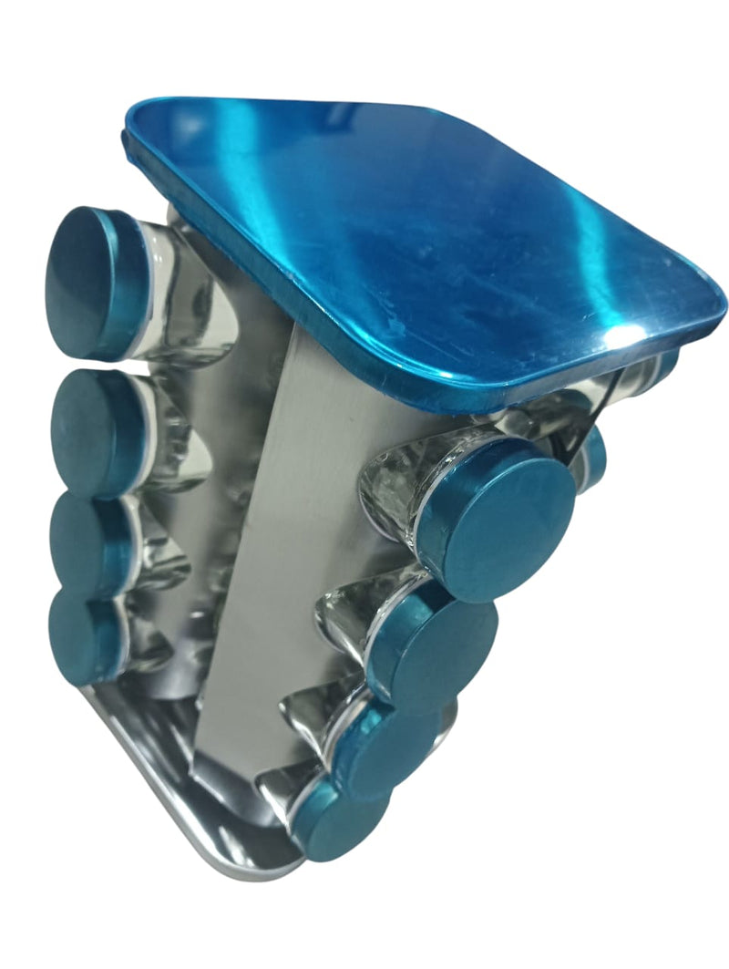 🧂Especiero Giratorio 16 Frascos 🌀 – Orden, estilo y sabor en tu cocina 🍽️