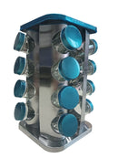 🧂Especiero Giratorio 16 Frascos 🌀 – Orden, estilo y sabor en tu cocina 🍽️