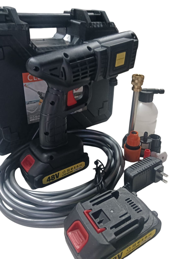 💦 Hidrolavadora Portátil — Potencia en tus manos, limpieza en segundos ⚡🚗