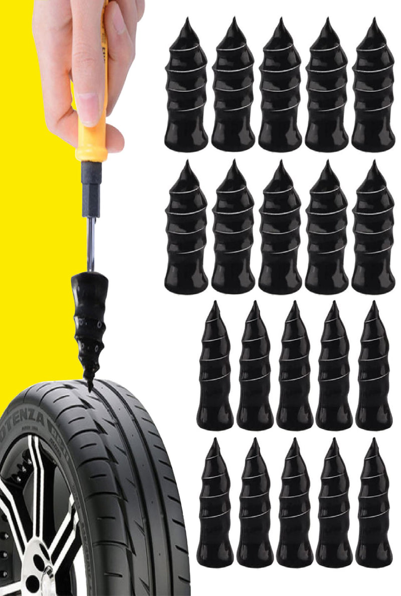 🔧🚘 Kit X20 Tornillos Despinchar Llantas — solución inmediata para pinchazos, ¡sin complicaciones!⚡