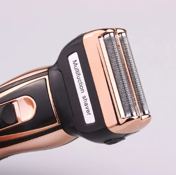 💈✨ Máquina de Afeitar 3 en 1 GM-595 Dorada- ¡Tu Look Perfecto en Minutos!
