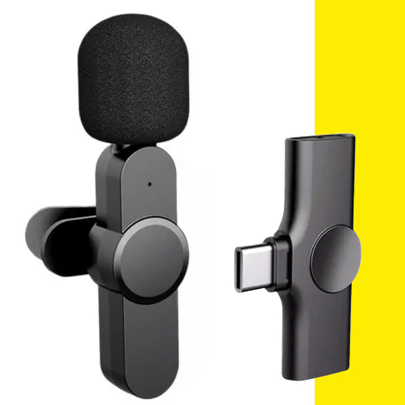 🎤 Micrófono Inalámbrico de Solapa Tipo-C — Graba como un Pro, Destaca en tus Redes 🚀