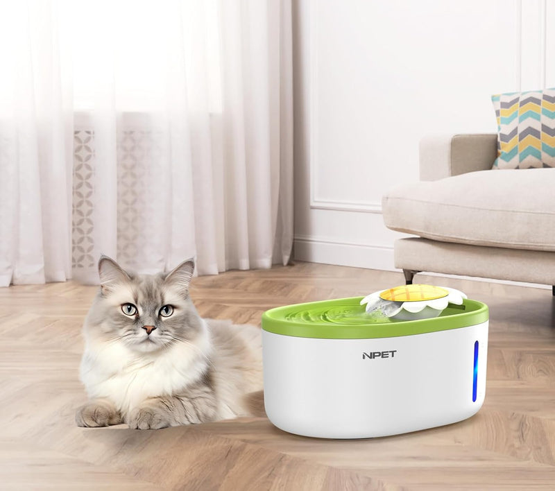 🐾 Fuente de Agua  para Gatos – Hidratación, Estilo y Felicidad para tu Michi 💚😺