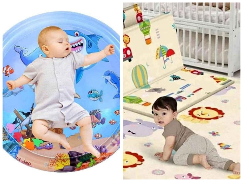 💖 “Combo  Tapete Gateador + Tapete de Agua👶 Mágico para tu bebe