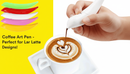 💫 “Transforma tu café en arte con el Lápiz Eléctrico Decorador de Especias ☕✨”.