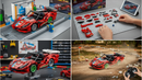 🚗Carro Lego Rojo a Control Remoto – ¡Velocidad y creatividad en tus manos!🚀
