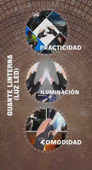 🔦 Guante Linterna Luz LED – ¡Ilumina tus manos y tu camino! 🙌