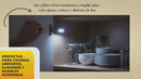 💡 Bisagra con Luz LED x2 – Ilumina tus espacios al abrir tus muebles